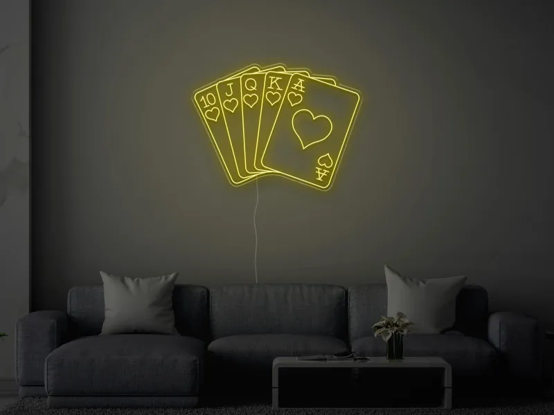 Chintă roială - Semn Luminos LED Neon