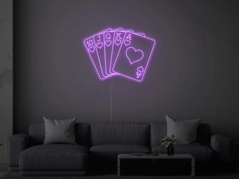 Chintă roială - Semn Luminos LED Neon