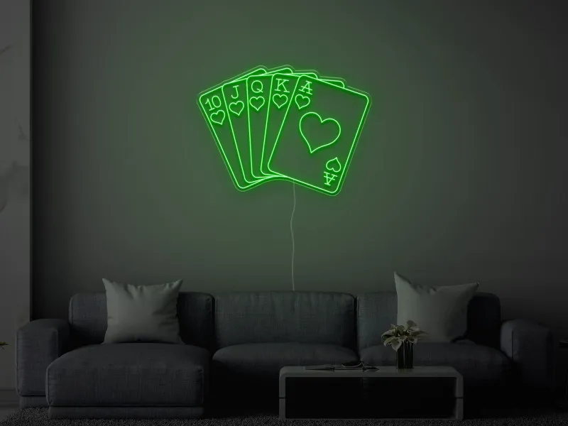 Chintă roială - Semn Luminos LED Neon