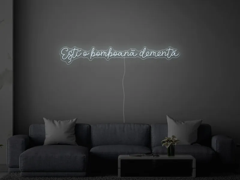 Ești o bomboană dementă - Semn Luminos LED Neon