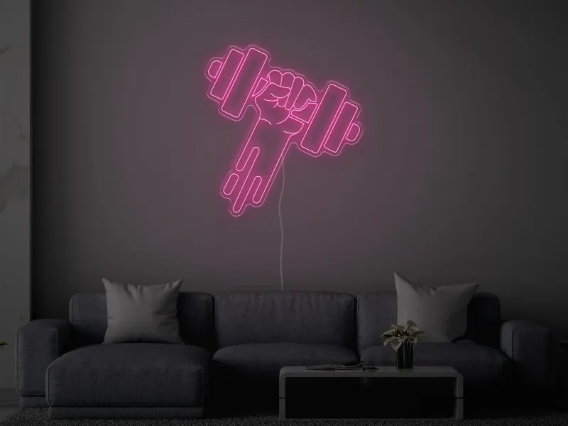 Strong Hand - Semn Luminos LED Neon