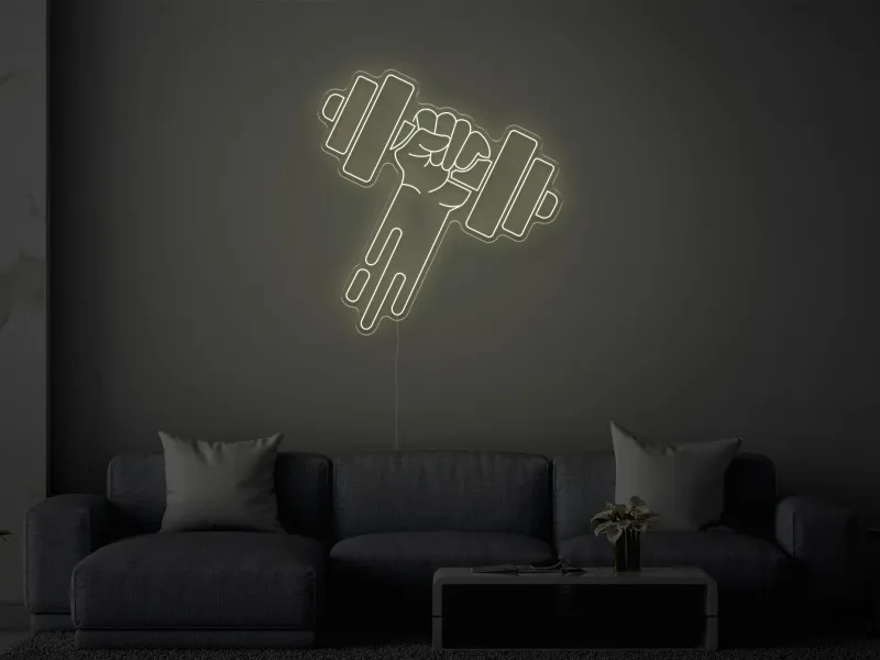 Strong Hand - Semn Luminos LED Neon