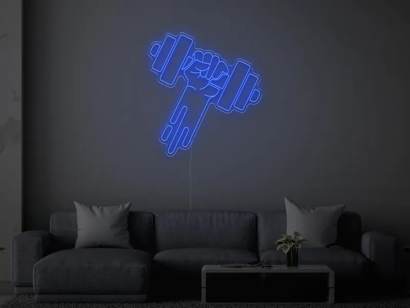 Strong Hand - Semn Luminos LED Neon