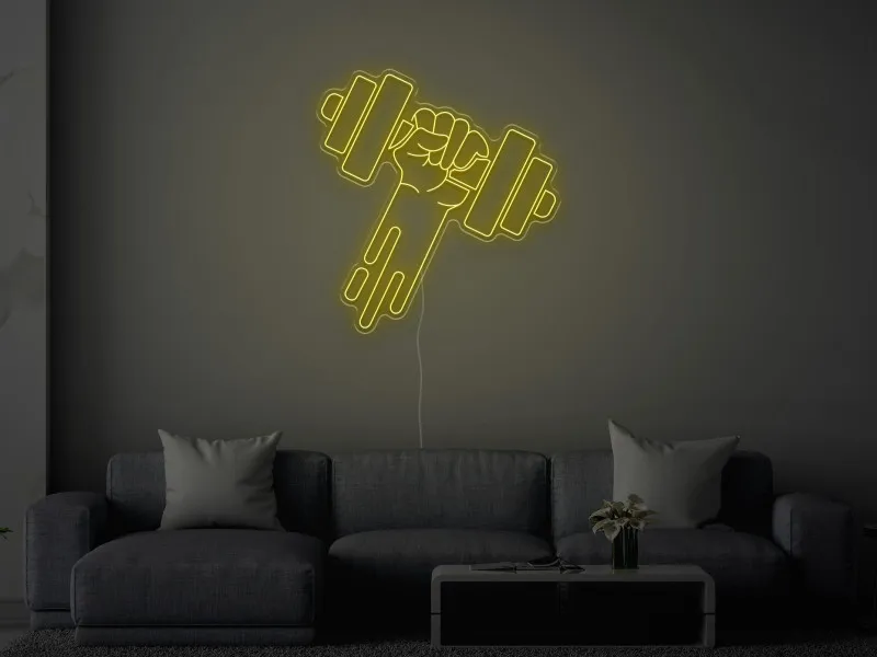 Strong Hand - Semn Luminos LED Neon