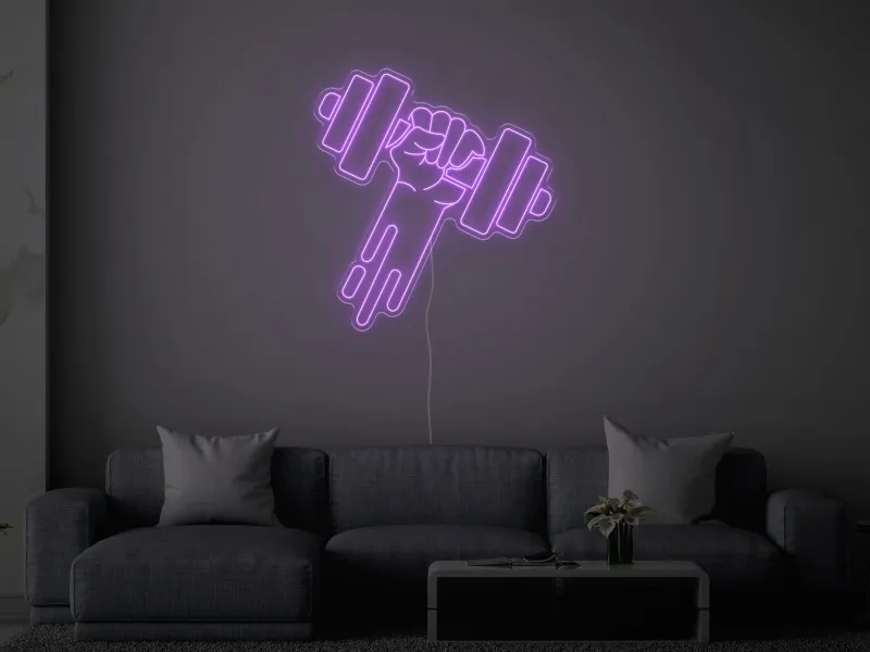 Strong Hand - Semn Luminos LED Neon