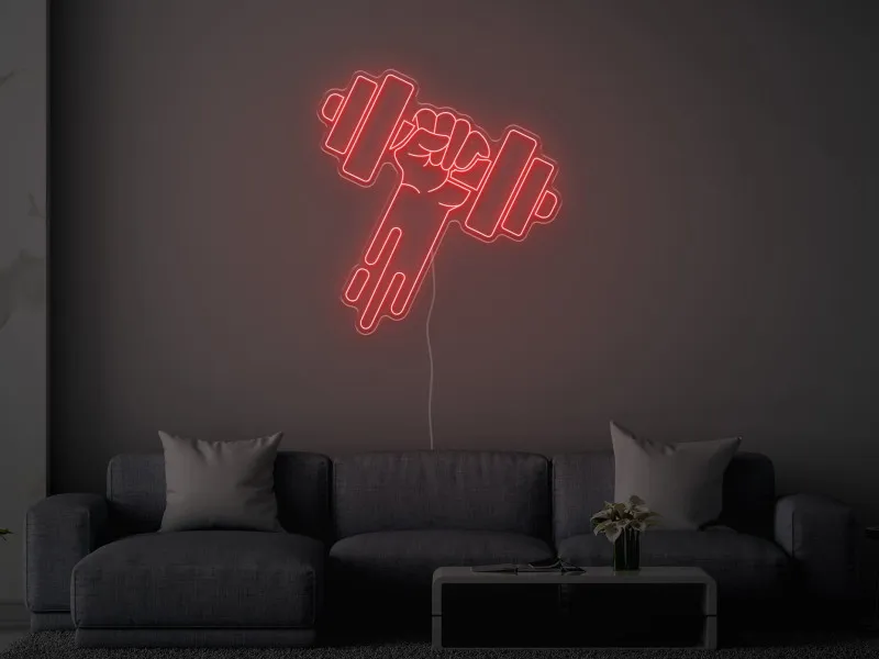 Strong Hand - Semn Luminos LED Neon