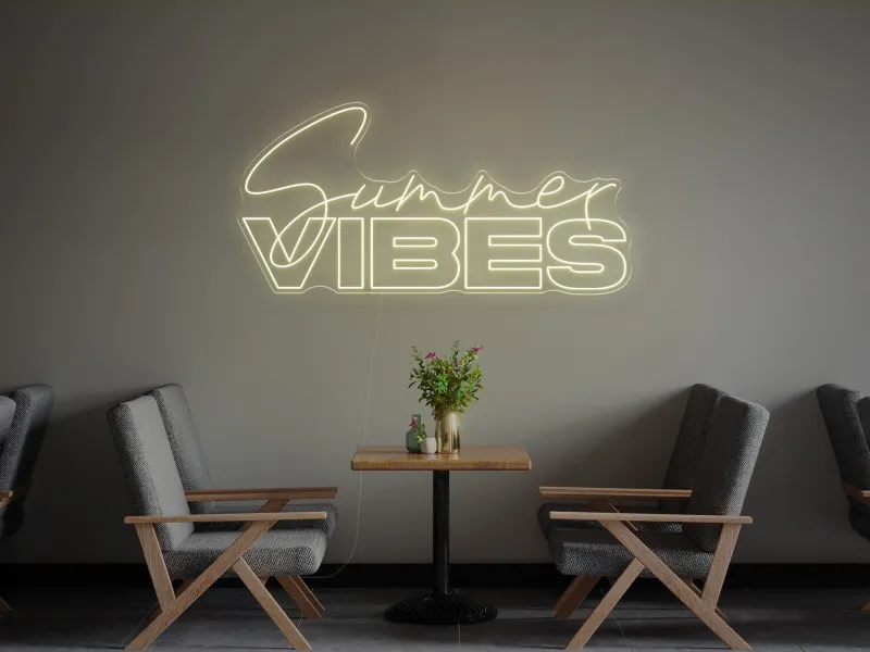 Summer Vibes - Semn Luminos LED Neon