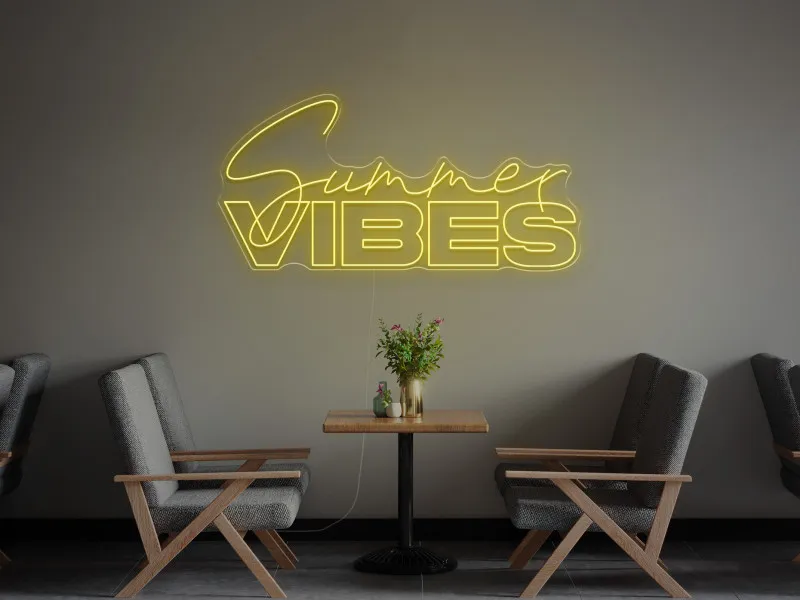 Summer Vibes - Semn Luminos LED Neon