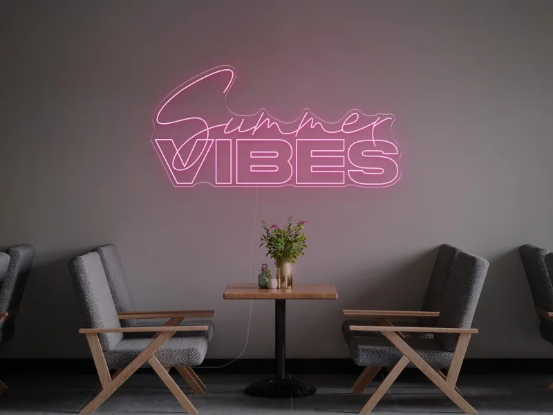 Summer Vibes - Semn Luminos LED Neon