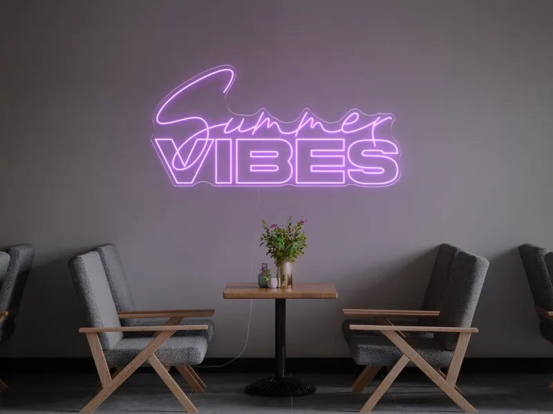 Summer Vibes - Semn Luminos LED Neon