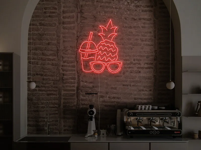 Cool Pineapple - Semn Luminos LED Neon