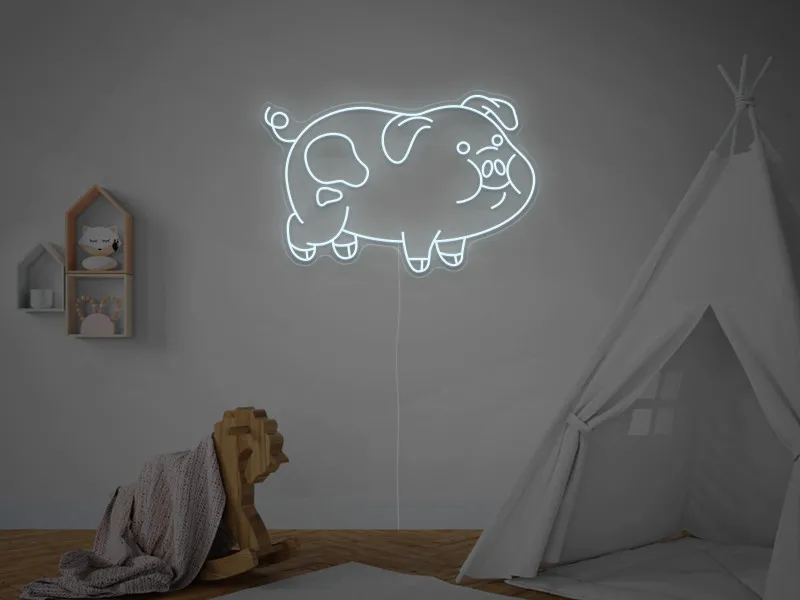 Purceluș- Semn Luminos LED Neon