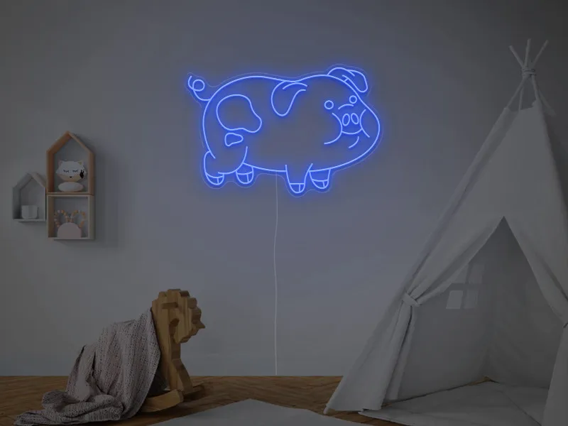 Purceluș- Semn Luminos LED Neon