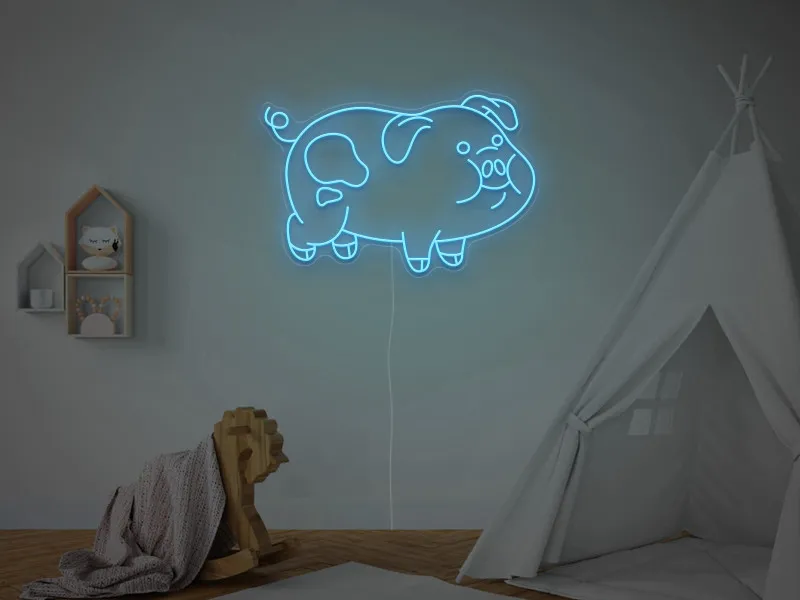 Purceluș- Semn Luminos LED Neon