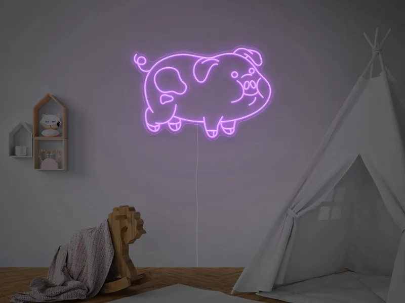 Purceluș- Semn Luminos LED Neon