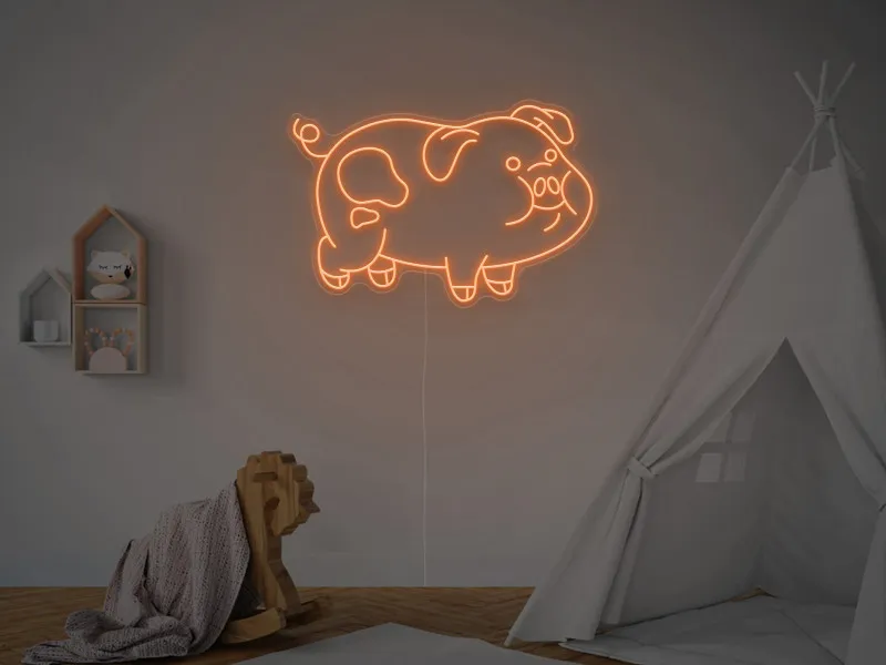 Purceluș- Semn Luminos LED Neon