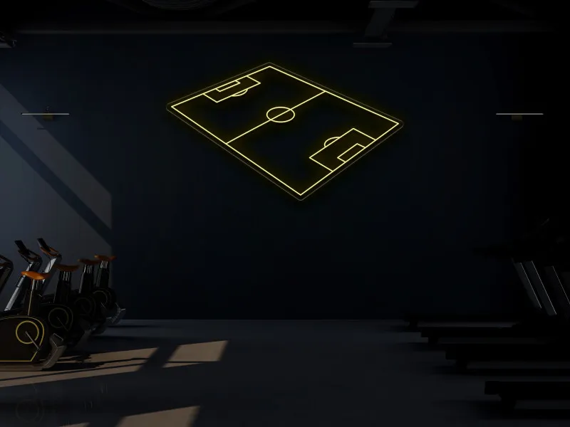 Teren de Fotbal - Semn Luminos LED Neon