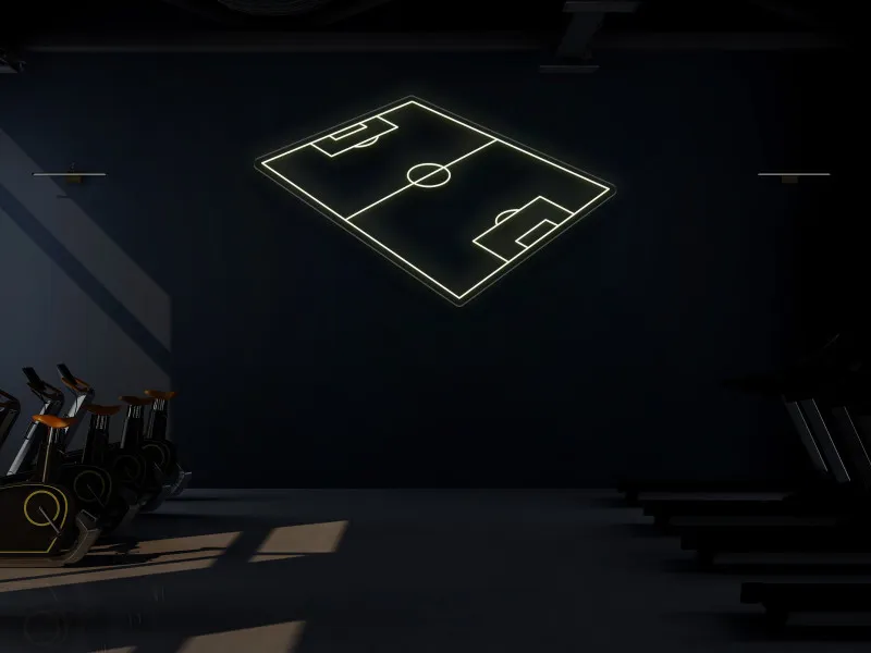 Teren de Fotbal - Semn Luminos LED Neon
