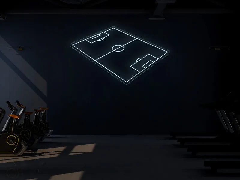 Teren de Fotbal - Semn Luminos LED Neon
