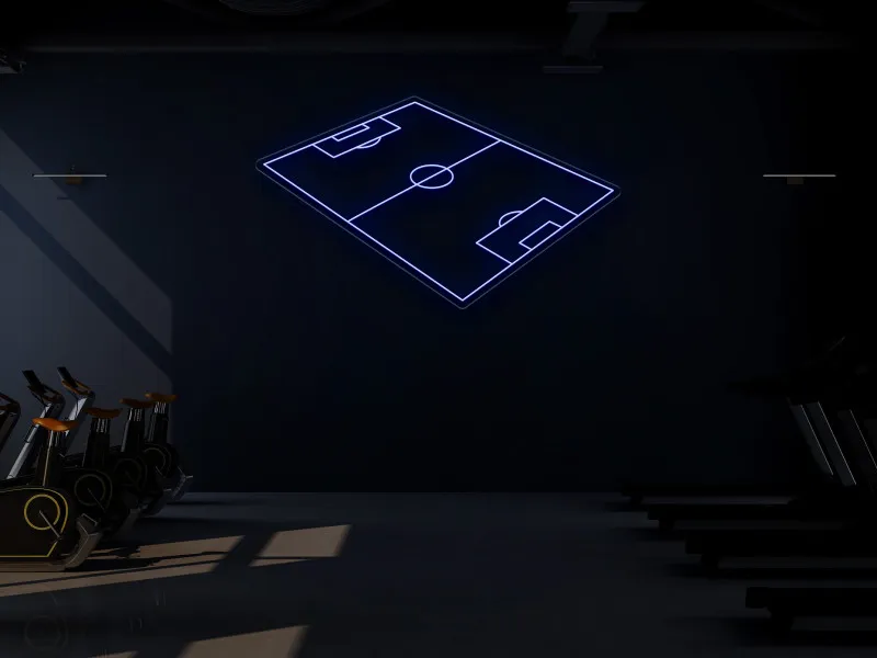 Teren de Fotbal - Semn Luminos LED Neon