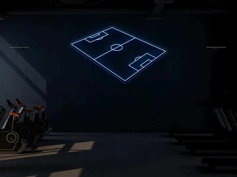Teren de Fotbal - Semn Luminos LED Neon