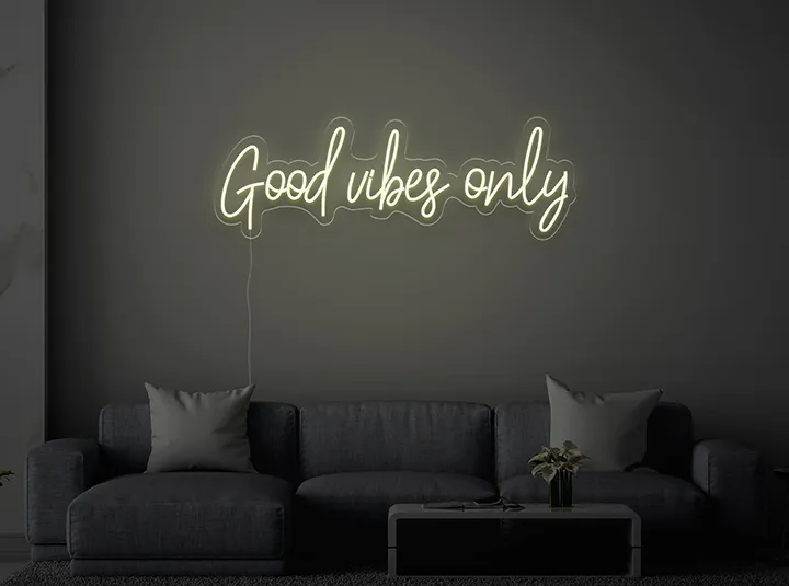 Good vibes only - Semn Luminos LED Neon