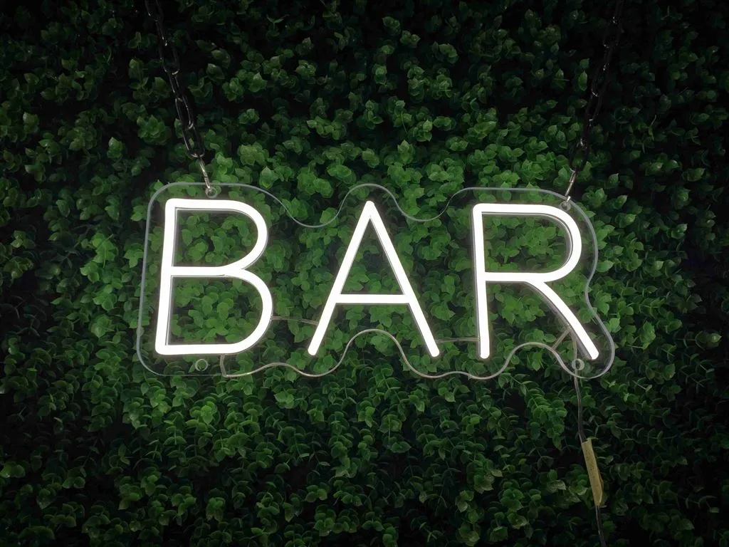 BAR - Semn Luminos LED Neon de Inchiriat