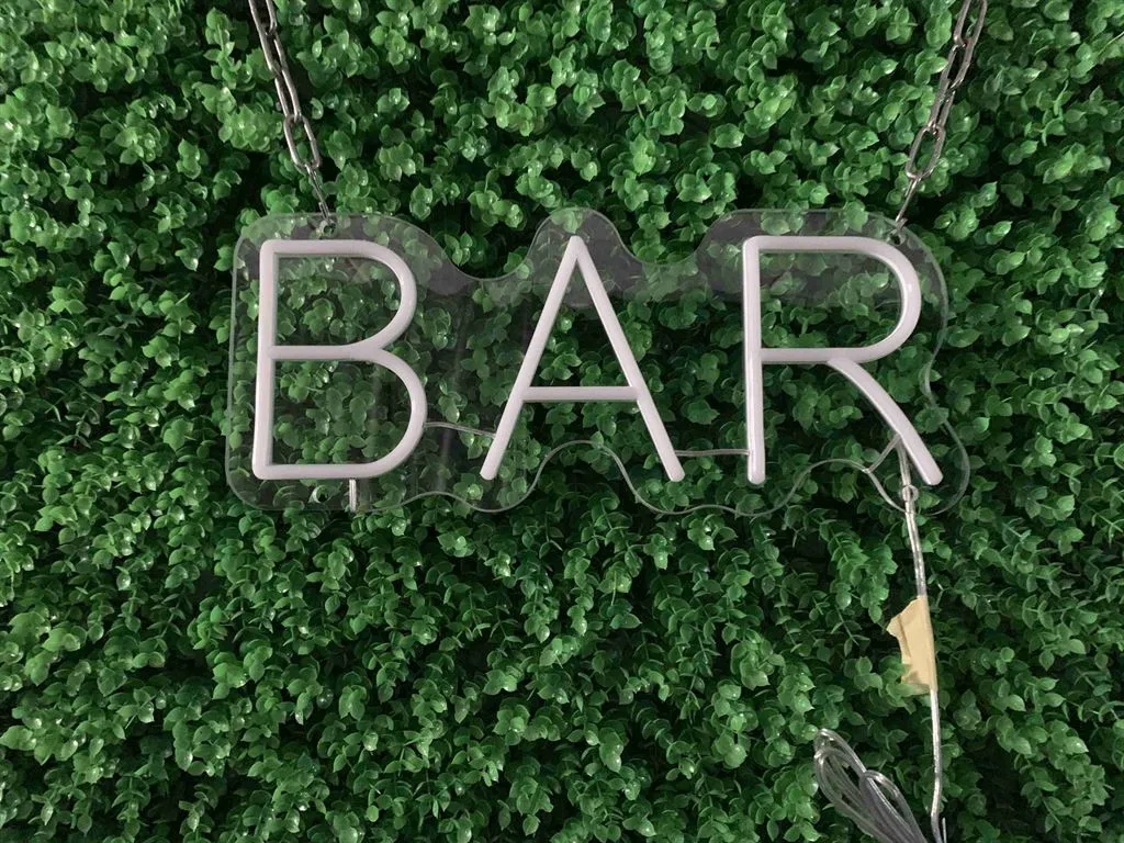 BAR - Semn Luminos LED Neon de Inchiriat
