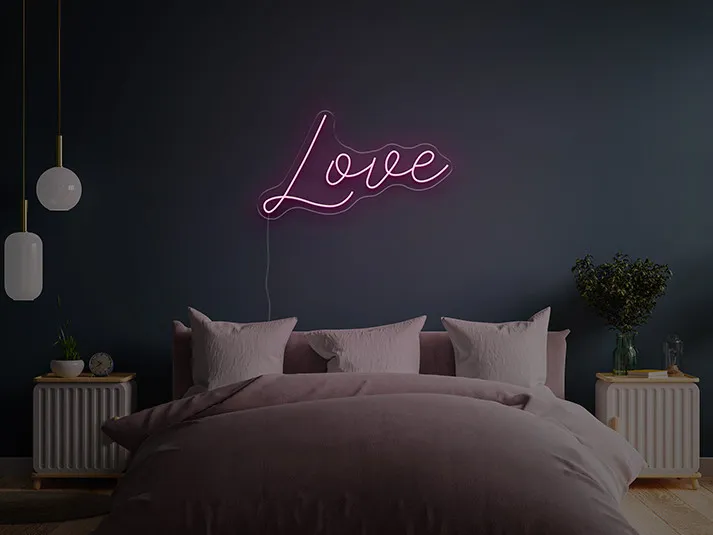 Love - Semn Luminos LED Neon