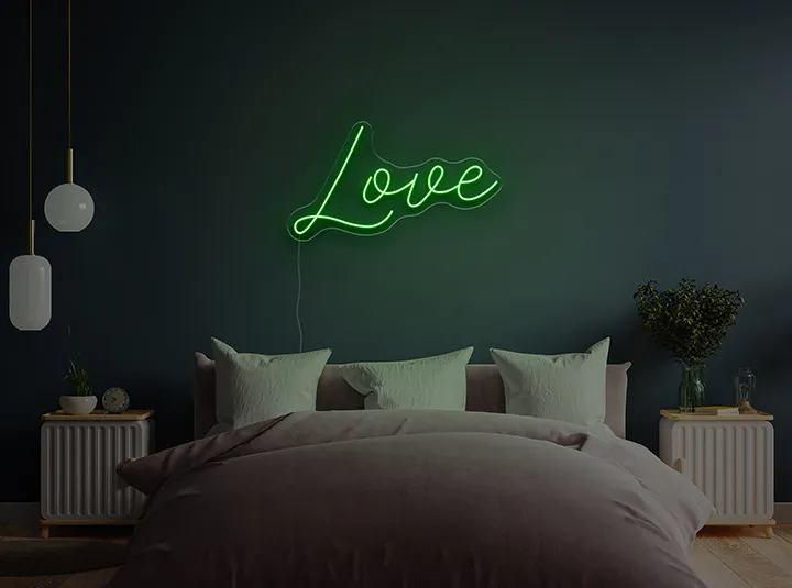 Love - Semn Luminos LED Neon de Inchiriat