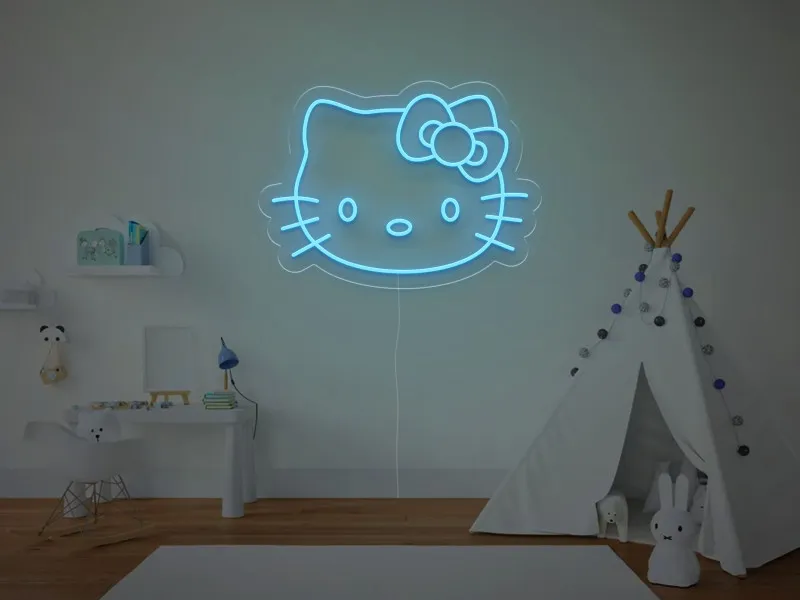 Hello Kitty - Semn Luminos LED Neon