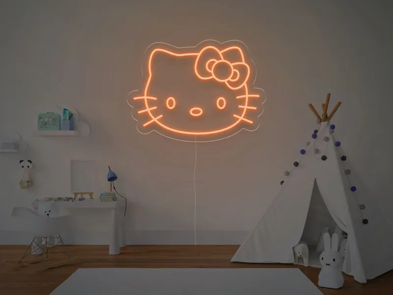 Hello Kitty - Semn Luminos LED Neon