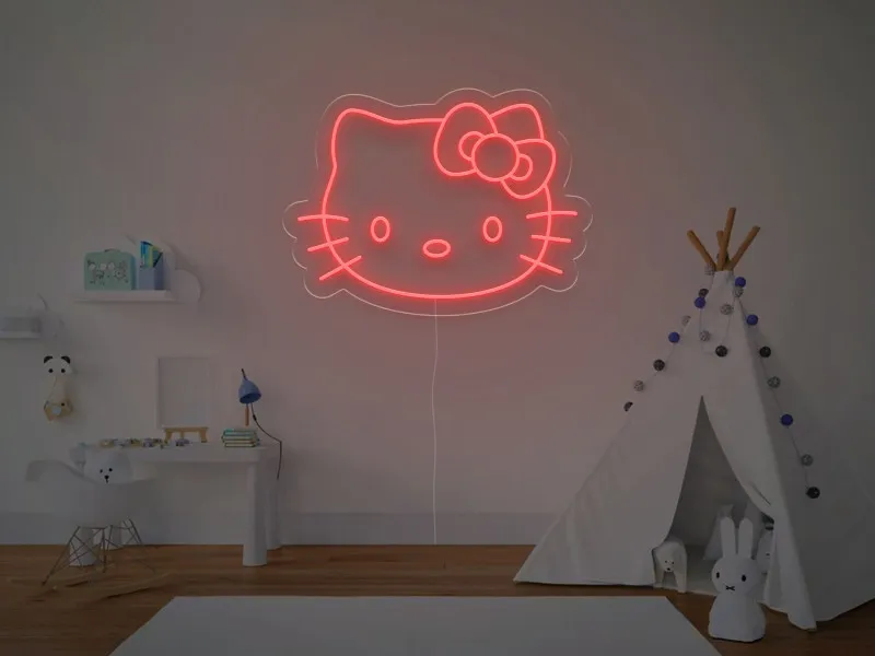 Hello Kitty - Semn Luminos LED Neon