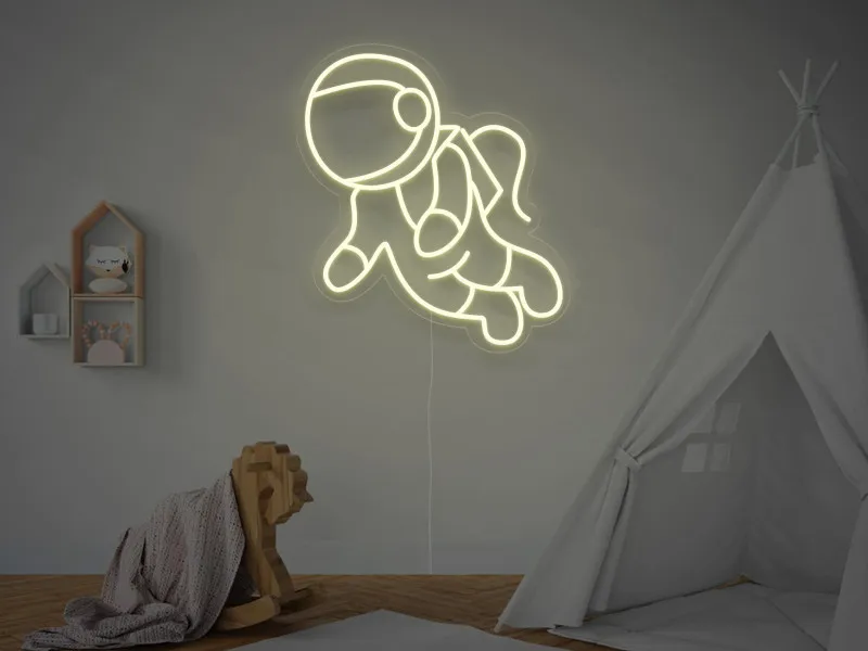 Astronaut - Semn Luminos LED Neon
