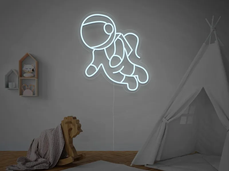 Astronaut - Semn Luminos LED Neon