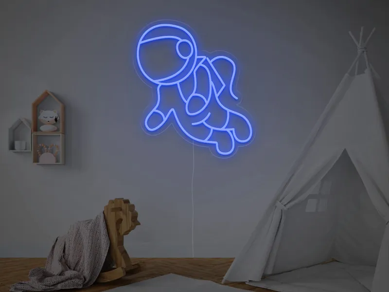 Astronaut - Semn Luminos LED Neon