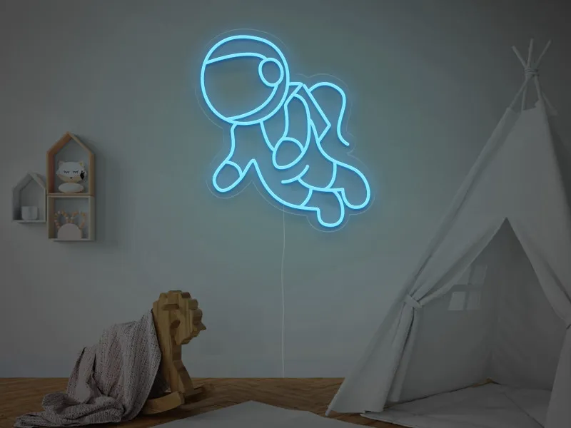 Astronaut - Semn Luminos LED Neon