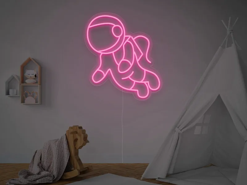 Astronaut - Semn Luminos LED Neon