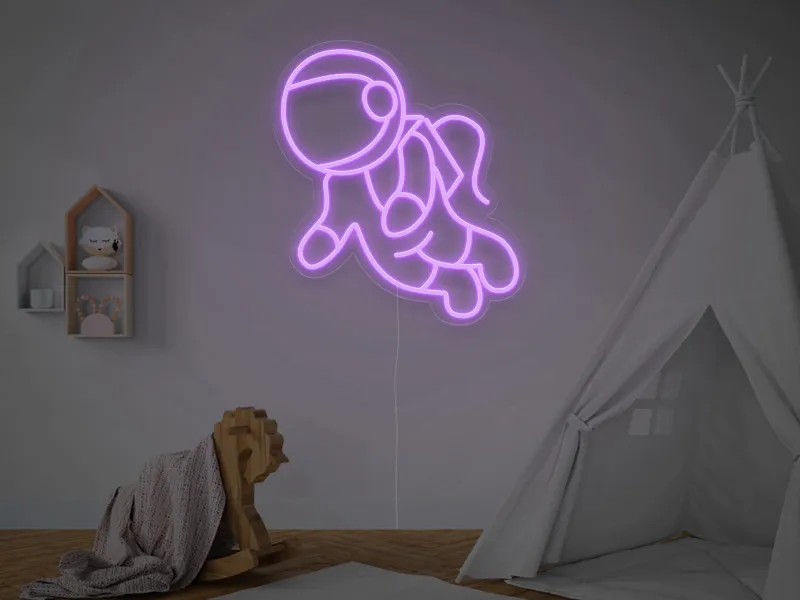 Astronaut - Semn Luminos LED Neon