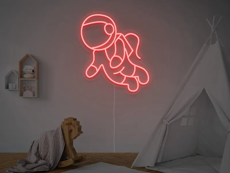 Astronaut - Semn Luminos LED Neon
