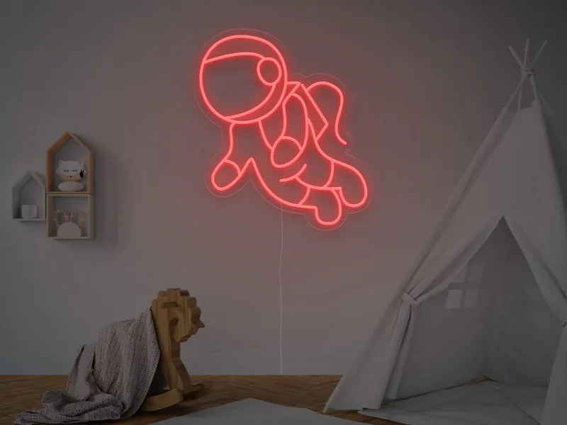 Astronaut - Semn Luminos LED Neon