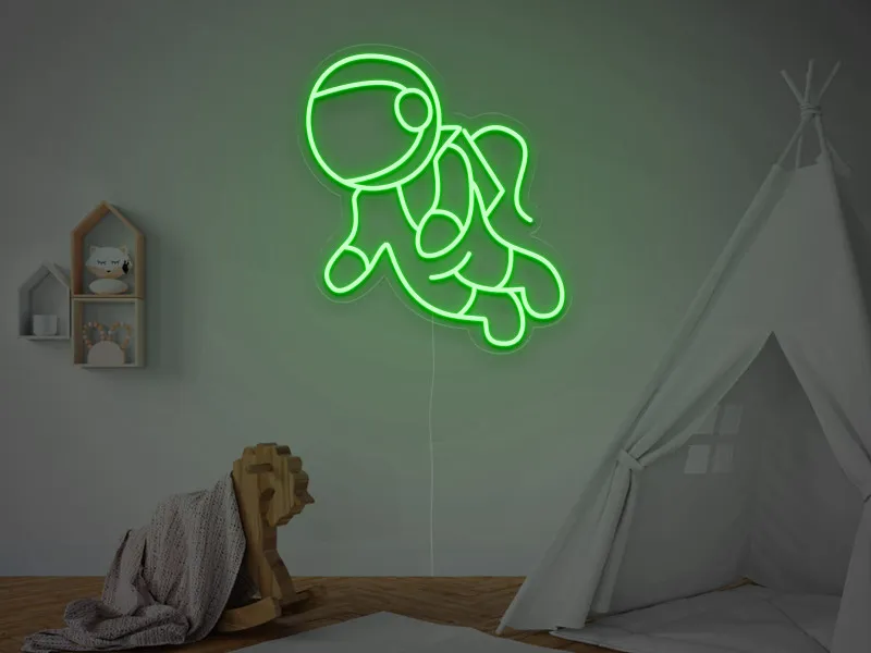 Astronaut - Semn Luminos LED Neon