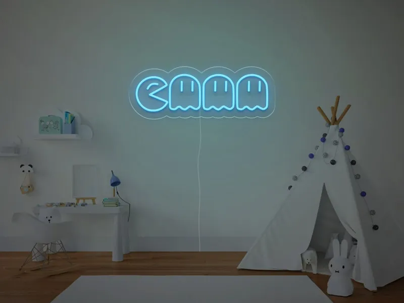 Pac-Man - Semn Luminos LED Neon