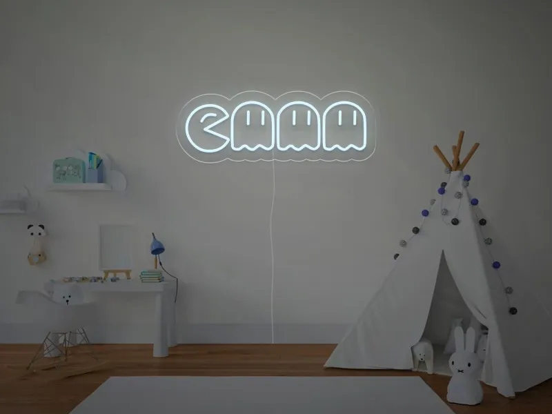 Pac-Man - Semn Luminos LED Neon