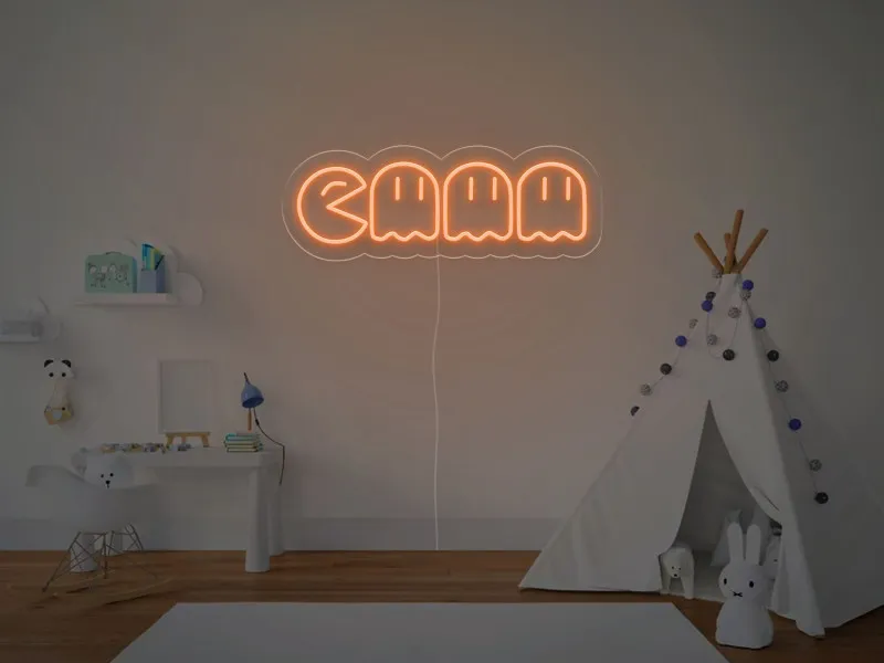 Pac-Man - Semn Luminos LED Neon