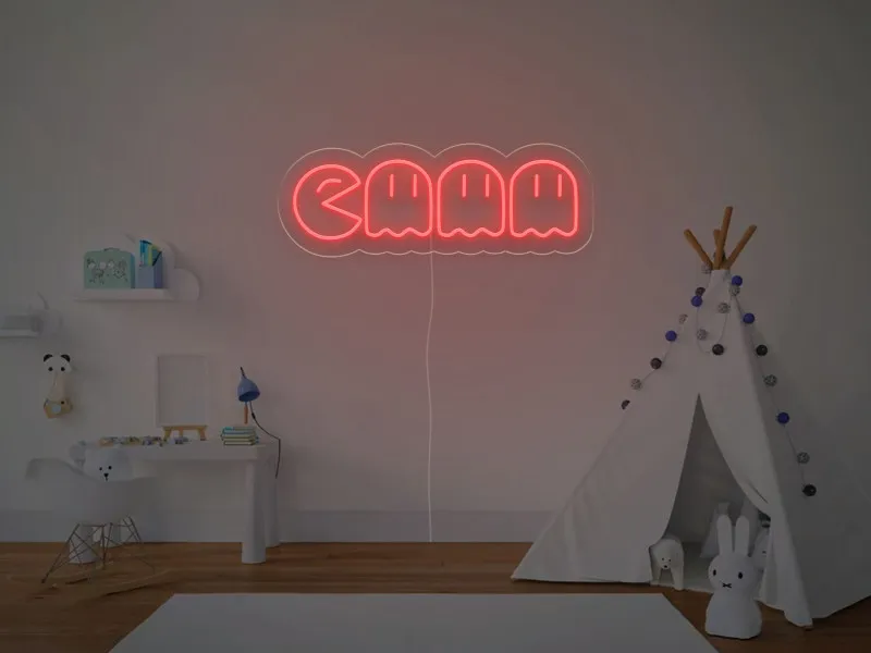 Pac-Man - Semn Luminos LED Neon