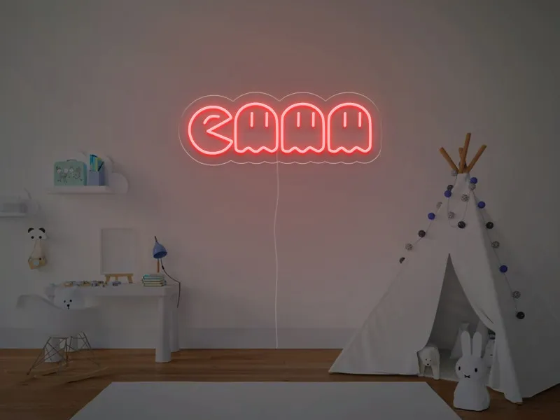 Pac-Man - Semn Luminos LED Neon