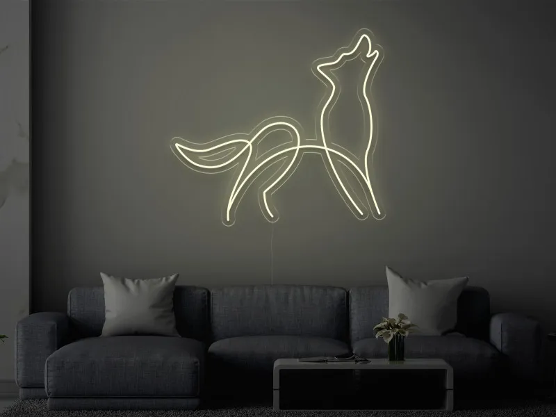 Lup - Semn Luminos LED Neon