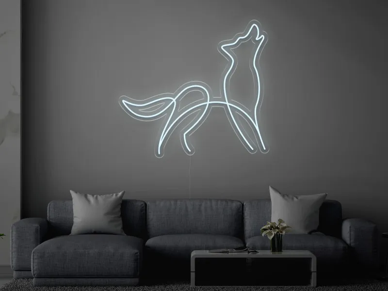 Lup - Semn Luminos LED Neon