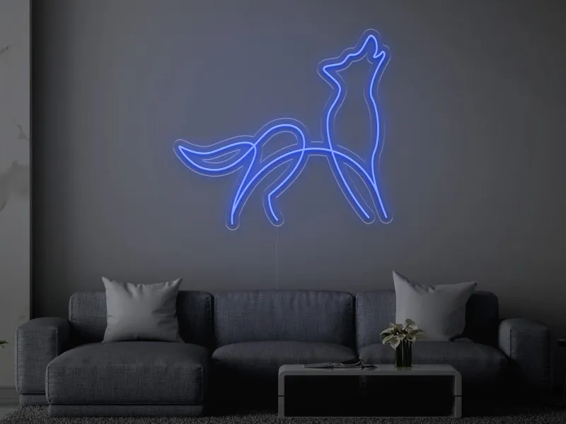 Lup - Semn Luminos LED Neon